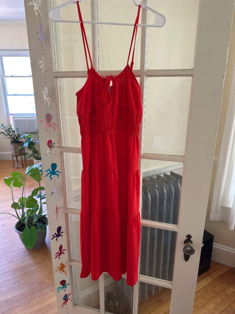 Red Midi Dress